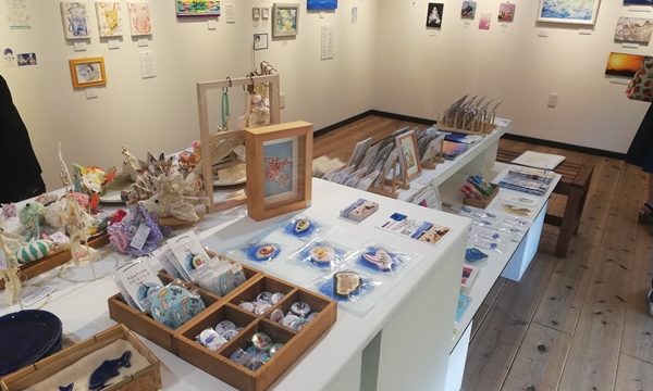 ハンドメイド作品企画展の様子